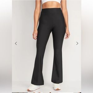 High Rise flare leggings